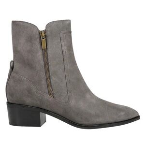 Cole Haan Grand Series Teegan Gray Suede Ankle Boots